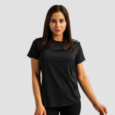 GymBeam Limitless női sportpóló Black XL