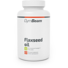 GymBeam Lněný olej 90 kapslí vitamin és táplálékkiegészítő