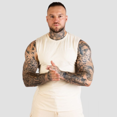 GymBeam Men‘s TRN TankTop Sand