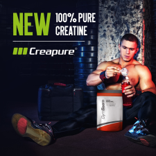 GymBeam Mikronizovaný kreatín monohydrát (100% Creapure®) - GymBeam 500 g vitamin és táplálékkiegészítő