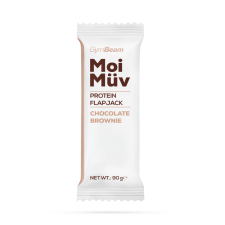 GymBeam MoiMüv Protein Flapjack 90 g csokoládé-brownie vitamin és táplálékkiegészítő