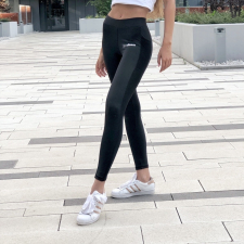 GymBeam Női Leggings Mesh Black XL női edzőruha