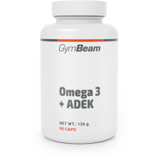 GymBeam Omega 3 + ADEK, 90 kapszula vitamin és táplálékkiegészítő