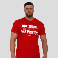 GymBeam One Team póló Red XXL