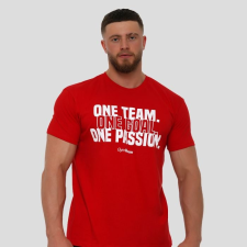 GymBeam One Team póló Red XXXL férfi póló