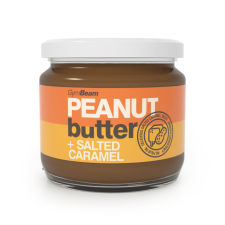 GymBeam Peanut butter with salted caramel 340 g sós karamell csokoládé és édesség