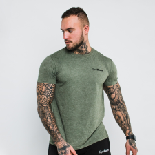 GymBeam Póló Basic Heather Military XXL férfi póló