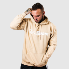 GymBeam PRO Hoodie Sand férfi pulóver, kardigán