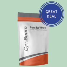 GymBeam Pure IsoWhey fehérje - GymBeam 1000 g vitamin és táplálékkiegészítő
