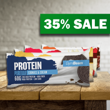 GymBeam PureBar fehérjeszelet 60 g - GymBeam double chocolate chunk gyógyhatású készítmény