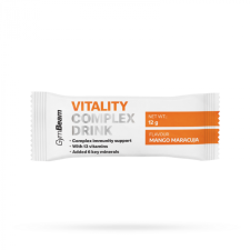 GymBeam Sample Vitality Complex Drink 600 x 12 g mangó-maracuja vitamin és táplálékkiegészítő