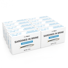 GymBeam Sardines in brine 10 x 125 g reform élelmiszer