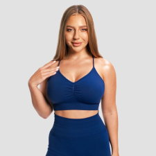 GymBeam Sculpt varrásmentes sportmelltartó Navy női edzőruha