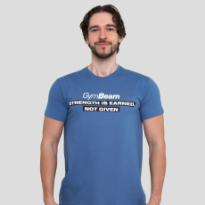 GymBeam Strength póló Storm Blue L