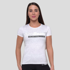 GymBeam Strong Tomorrow női póló Grey XL