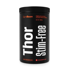 GymBeam Thor Stim-free 420 g, eper és kivi vitamin és táplálékkiegészítő