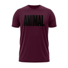 GymBeam Universal Nutrition Animal póló Maroon S férfi póló