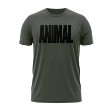 GymBeam Universal Nutrition Animal póló Military Green S férfi póló