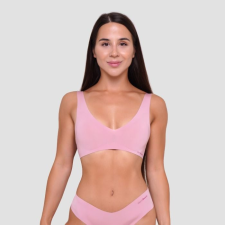 GymBeam Varrásmentes melltartó Dusty Rose női edzőruha