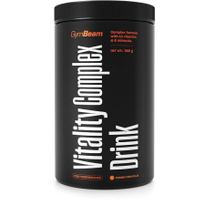 GymBeam Vitality Complex Drink mangó-maracuja, 360 g vitamin és táplálékkiegészítő