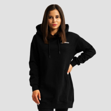 GymBeam Women‘s Limitless Longline női kapucnis pulóver Black női pulóver, kardigán
