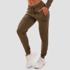 GymBeam Women‘s TRN Sweatpants olive női edzőruha