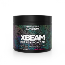 GymBeam XBEAM Energy Powder 360 g zöldalma vitamin és táplálékkiegészítő