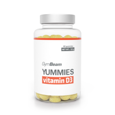 GymBeam Yummies D3-vitamin 120 g vitamin és táplálékkiegészítő