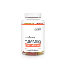 GymBeam Yummies Multivitamin 60 kapsz. orange lemon cherry vitamin és táplálékkiegészítő
