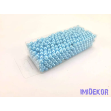  Gyöngy 6mm 85g - Világos Kék gyöngy