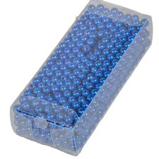  Gyöngy 6mm kék 85gr dekorációs kellék