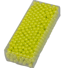  Gyöngy 6mm világos zöld 85gr dekorációs kellék