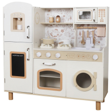 Gyönyörű nagy fából készült konyha gyerekeknek Sütős mosógép Hűtőszekrény ZA5271 konyhakészlet