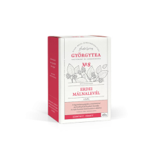 GYÖRGYTEA Györgytea Erdei málnalevél 40g No.8 szárított, vágott reform élelmiszer