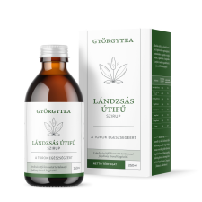 GYÖRGYTEA Györgytea Lándzsás útifű szirup 250ml A torok egészségéért vitamin és táplálékkiegészítő