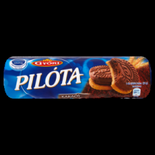 GYŐRI Győri Pilóta Kakaós töltött keksz 180 g csokoládé és édesség