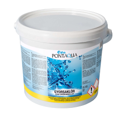Gyorsaklór gyorsan oldódó klóros fertőtlenítószer 10 kg medence kiegészítő