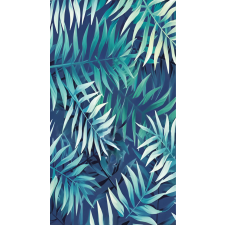  Gyorsan száradó strandtörölköző BORNEO 100x180 cm sötétkék, 100% mikroszálas lakástextília