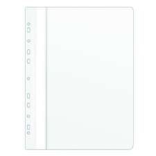  Gyorsfűző DONAU A/4 műanyag lefűzhető fehér lefűző