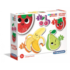 Gyümölcsök Gyümölcs My First baba forma puzzle Clementoni puzzle, kirakós
