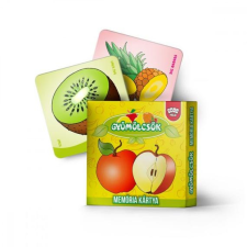  Gyümölcsök memóriakártya társasjáték