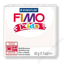 Gyurma, 42 g, égethető, FIMO Kids, fehér (FM80300) süthető gyurma