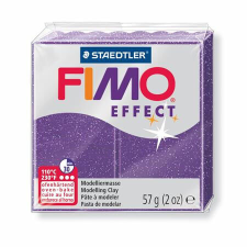  Gyurma, 57 g, égethető, FIMO &quot;Effect&quot;, csillámos bíborlila gyurma