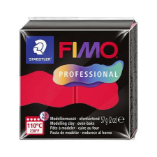  Gyurma, 57 g, égethető, FIMO "Professional", piros kreatív és készségfejlesztő
