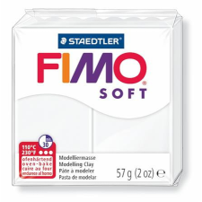 Gyurma, 57 g, égethető, FIMO "Soft", fehér kreatív és készségfejlesztő