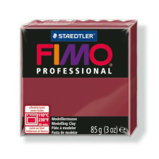 Gyurma, 85 g, égethető, FIMO "Professional", bordó gyurma