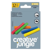  Gyurma CREATIVE JUNGLE grey színes 12 szín/készlet