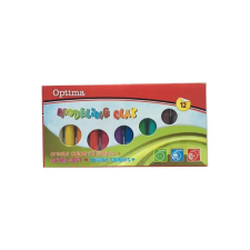  Gyurma OPTIMA színes 200 gr 12db-os kreatív és készségfejlesztő