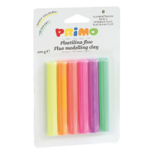 Gyurma PRIMO színes neon 6 szín/készlet gyurma