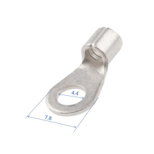  Gyűrűs saru, M4, max.6 mm² kisháztartási gépek kiegészítői